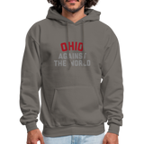 Ohio Against the World Men's Hoodie - asphalt gray