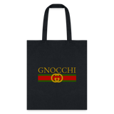 Gnocci Gucci Tote Bag - black