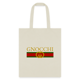 Gnocci Gucci Tote Bag - natural