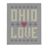 Ohio Love Throw Blanket