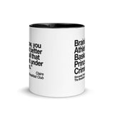 The Breakfast Club Claire Mug with Color Inside