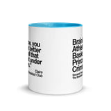 The Breakfast Club Claire Mug with Color Inside