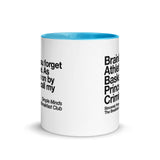 The Breakfast Club Don't You Forget About Me Mug with Color Inside