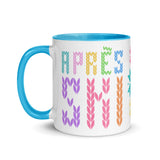 Après Ski Stitch Mug with Color Inside