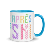 Après Ski Stitch Mug with Color Inside