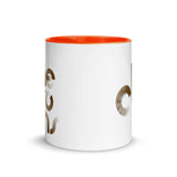 the browns cle Mug with Color Inside