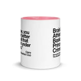 The Breakfast Club Claire Mug with Color Inside