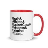 The Breakfast Club Claire Mug with Color Inside