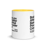 The Breakfast Club Claire Mug with Color Inside