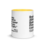 The Breakfast Club Jam Mug with Color Inside