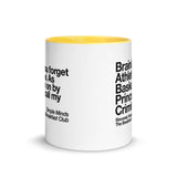 The Breakfast Club Don't You Forget About Me Mug with Color Inside